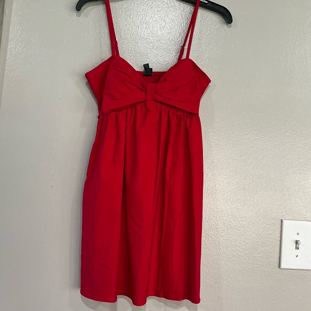 NWT Women’s Mini Dress. Red XS - Picture 3 of 9